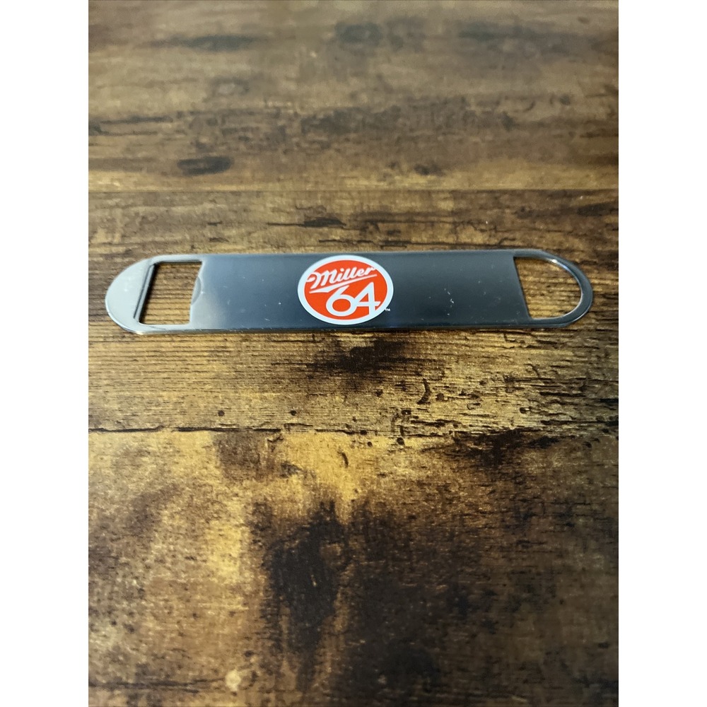 Pre-owned ~ Miller 64 Metal Bar Speed Bottle Opener